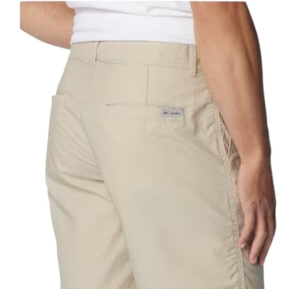 Columbia Mens Fossil (Tan) Washed Out Lightweight Summer Shorts | NEW/NWT!! - Picture 4 of 15